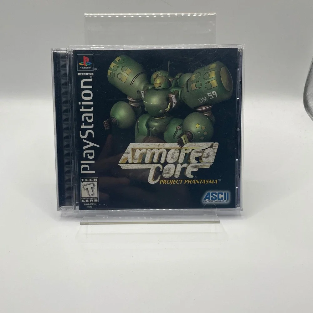 Armored Core Project Phantasma PS1 PlayStation 1998 CIB Clean